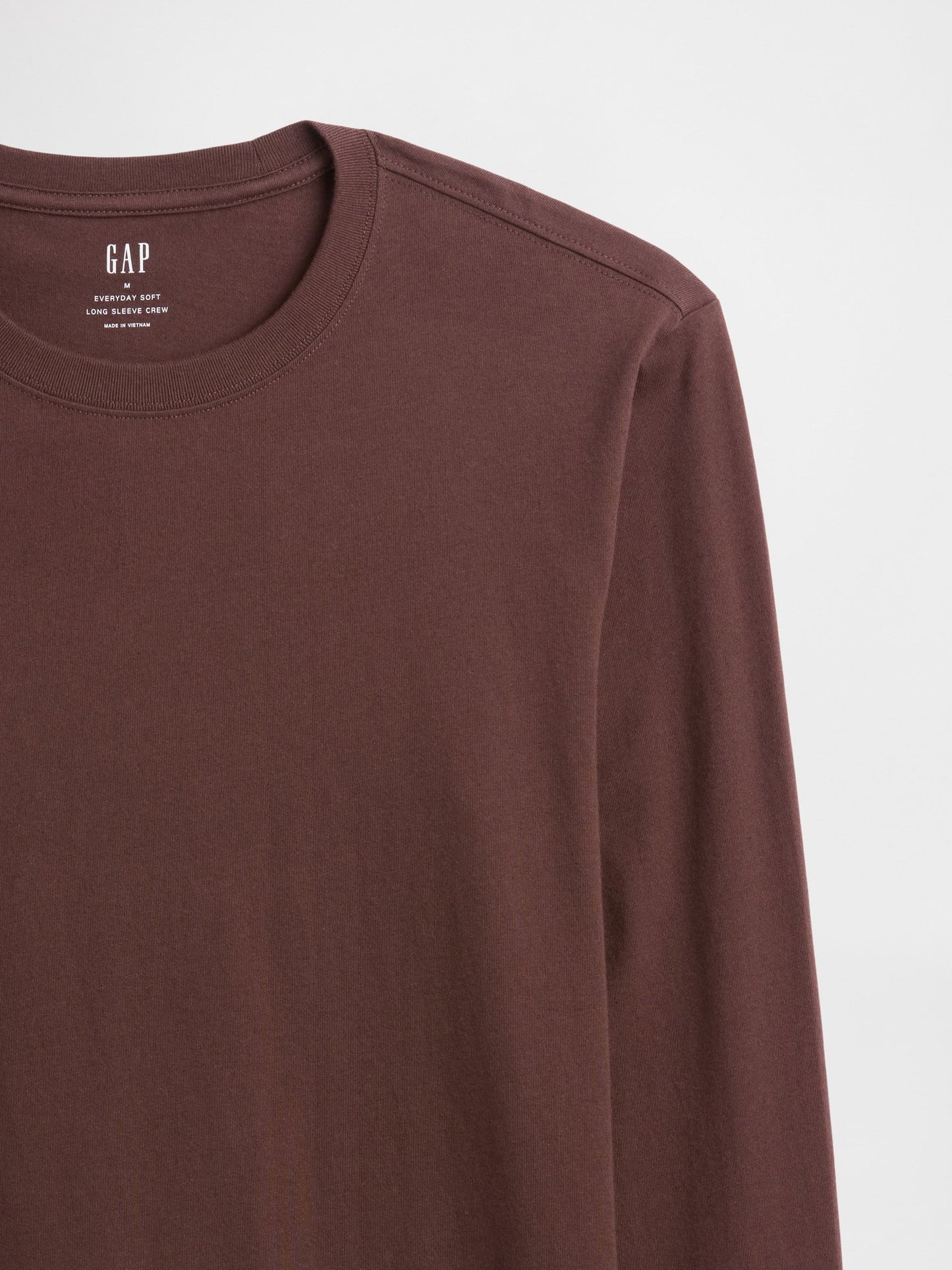 Koyu Kahverengi Everyday Soft Bisiklet Yaka T-shirt
