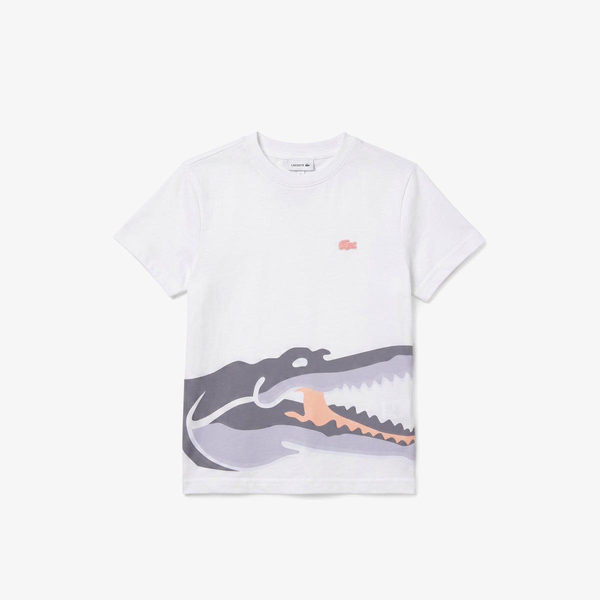 Lacoste Regular Fit Çocuk Lacivert T-shirt