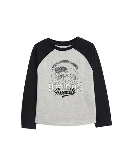 Saf Pamuk Marvel Avengers Pijama Takımı (3-12 Yaş)