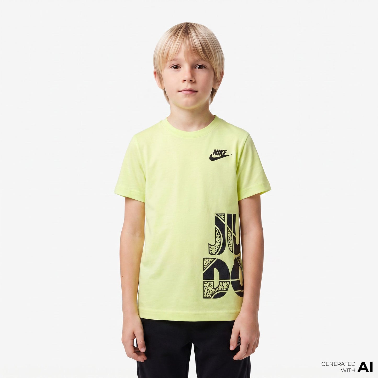 Nike Nkb Jdi Wrap Çocuk Sarı T-shirt