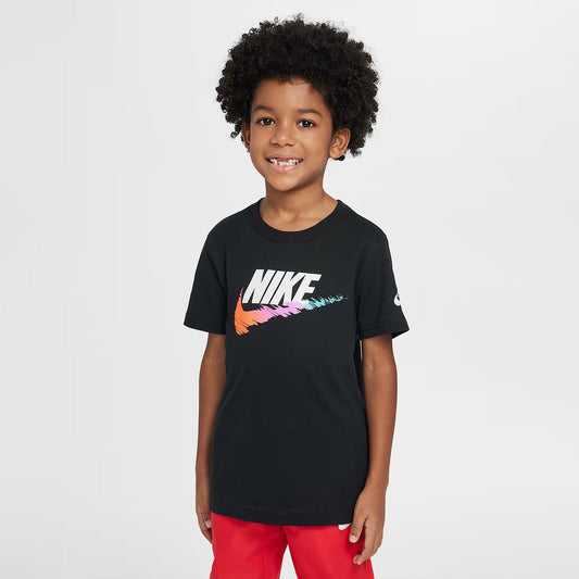 Nike Brandmark Swoosh Çocuk Siyah T-shirt