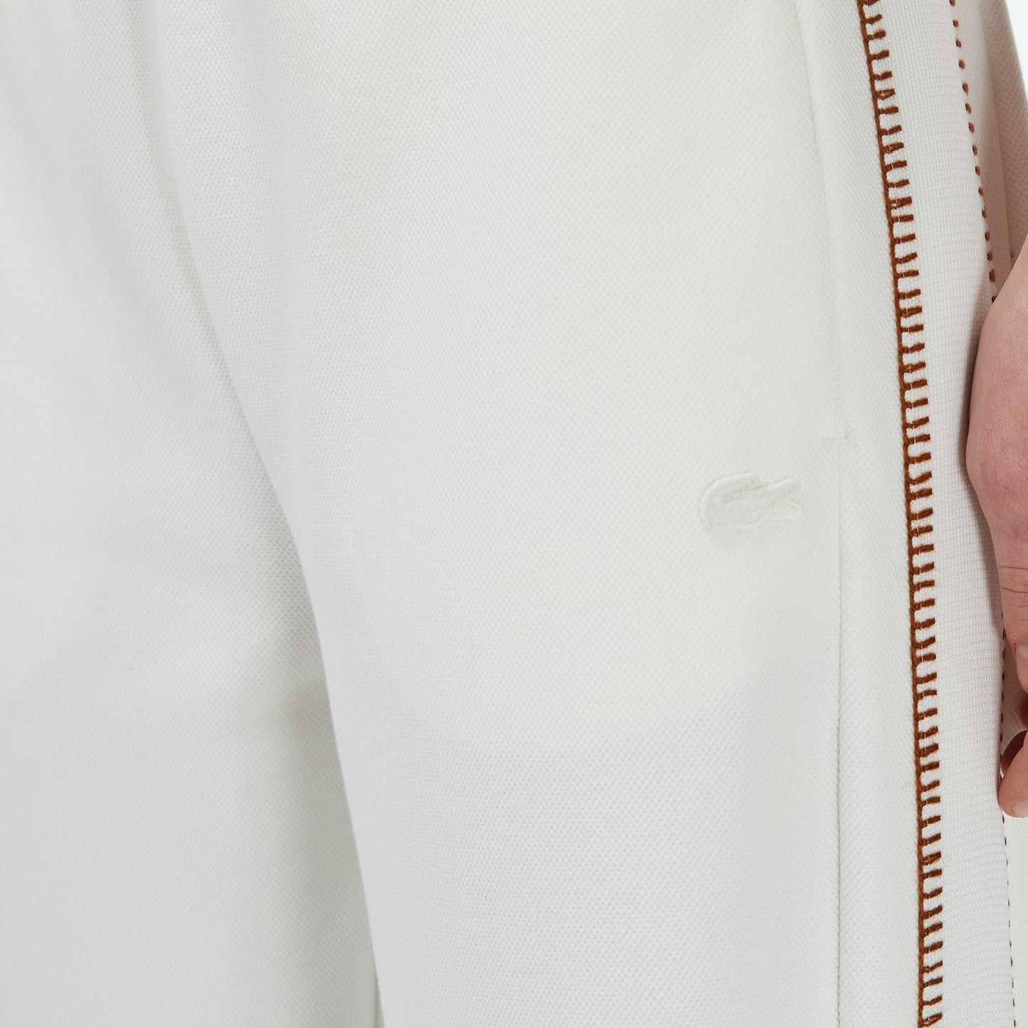 Lacoste Kadın Regular Fit Krem Eşofman Altı
