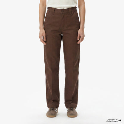 Dickies Union Loose Straight Kadın Kahverengi Pantolon