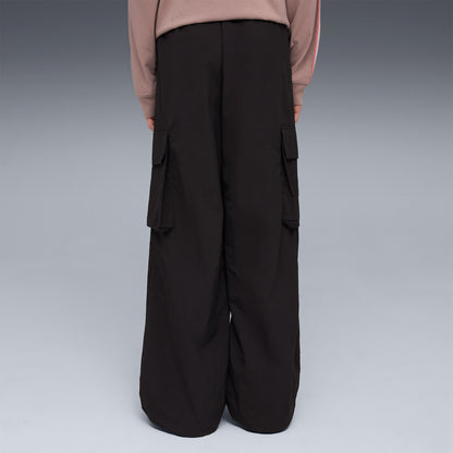 Puma Relaxed Woven Cargo Çocuk Siyah Pantolon
