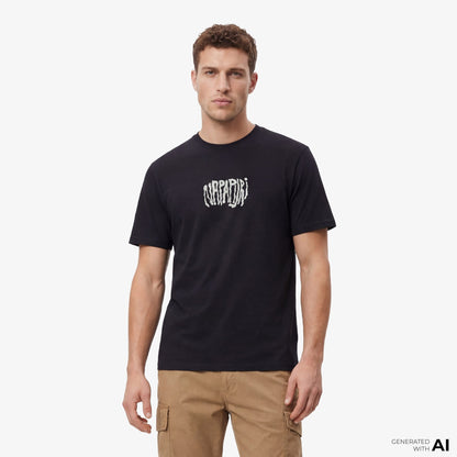 Napapijri Yukis Erkek Siyah T-shirt