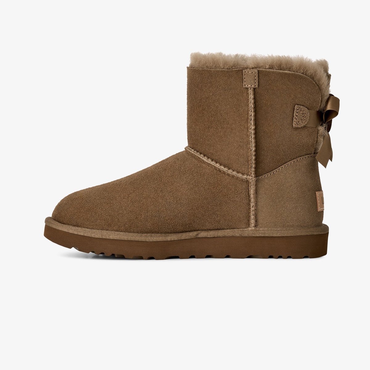 Ugg W Classic Mini Bailey Bow Ii Kadın Kahverengi Bot