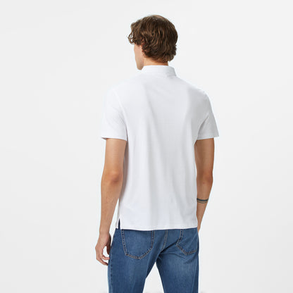 Calvin Klein Supima Erkek Beyaz Polo