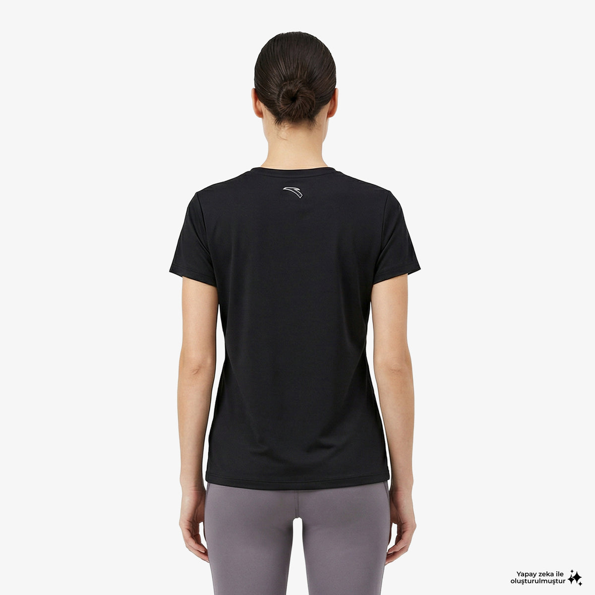 Anta Advanced Running Kadın Siyah T-shirt