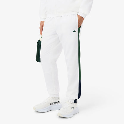 Lacoste Erkek Regular Fit Renk Bloklu Beyaz Eşofman Takımı