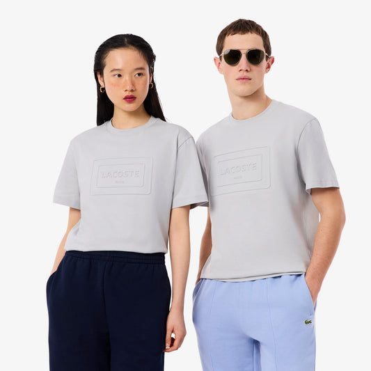 Lacoste Classic Fit Unisex Gri T-shirt