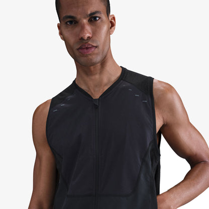 Nike Run Erkek Siyah Koşu Yeleği