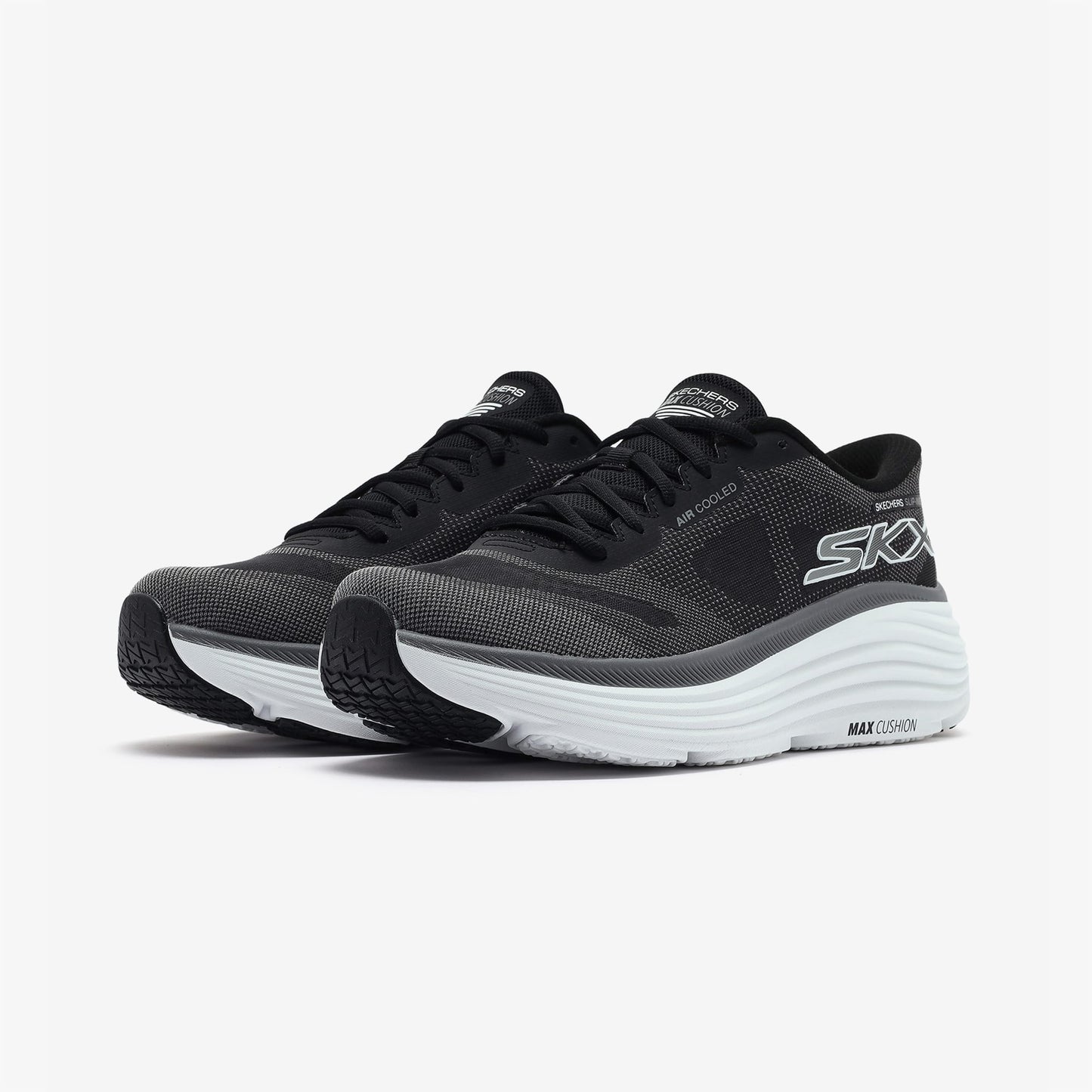 Skechers Max Cushioning Endeavour Exciton Erkek Siyah Koşu Ayakkabısı