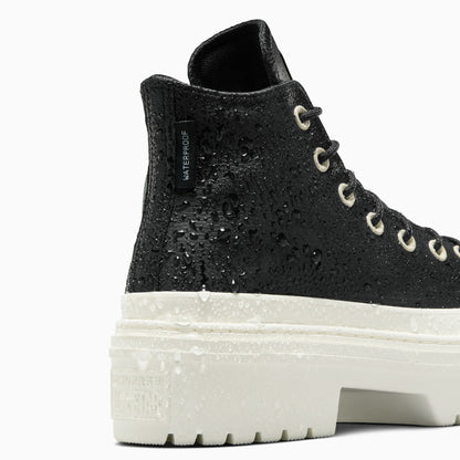 Converse Chuck Taylor All Star Lugged Heel Unisex Siyah Deri Platform Bot
