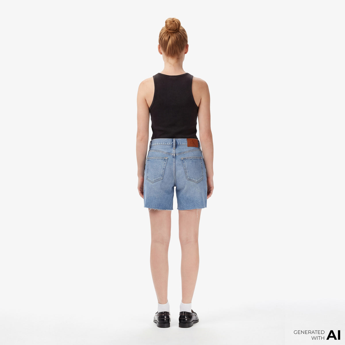 Calvin Klein 90s 6 In Blue Monaco Kadın Mavi Şort