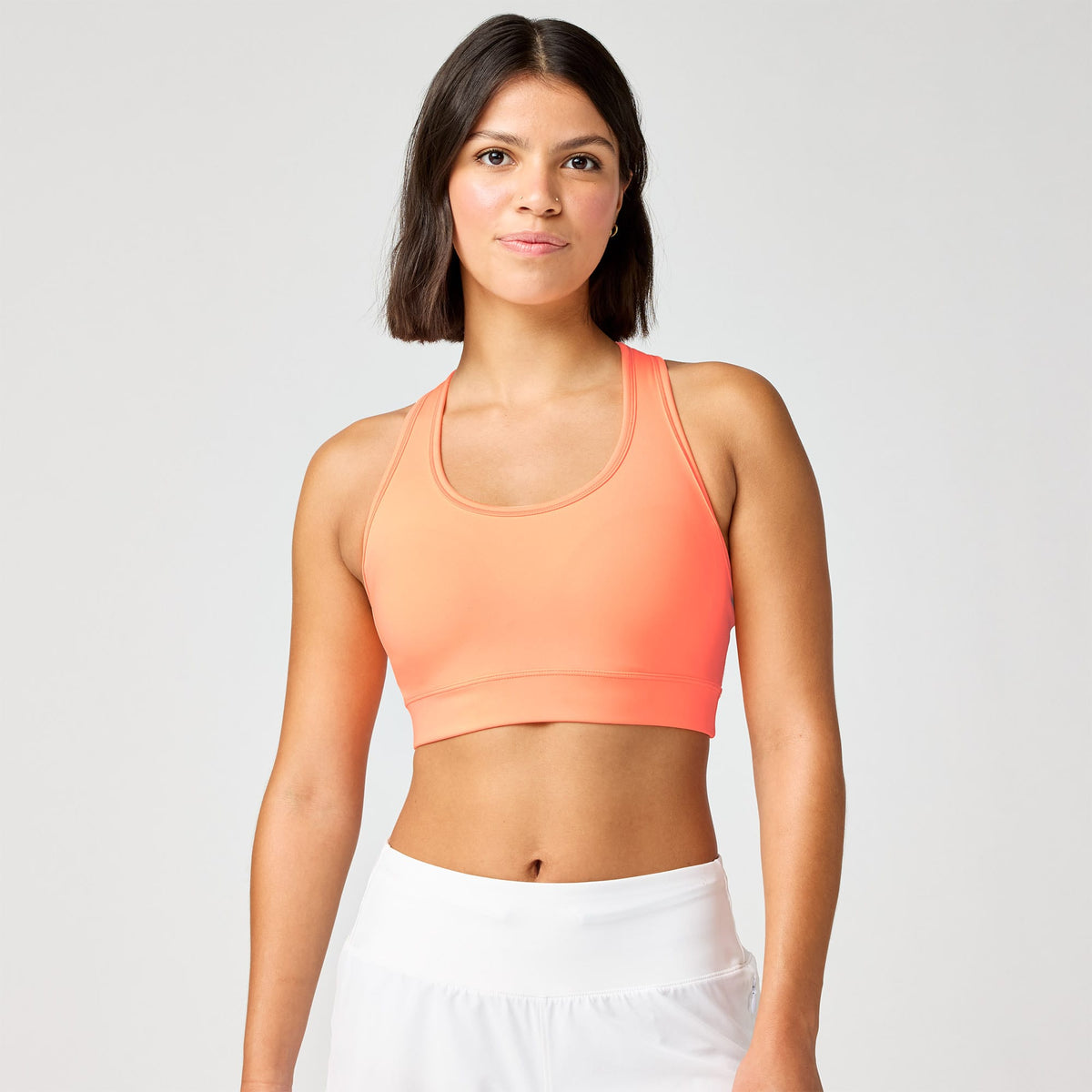 Brooks Dash Padded Bra Kadın Turuncu Bra