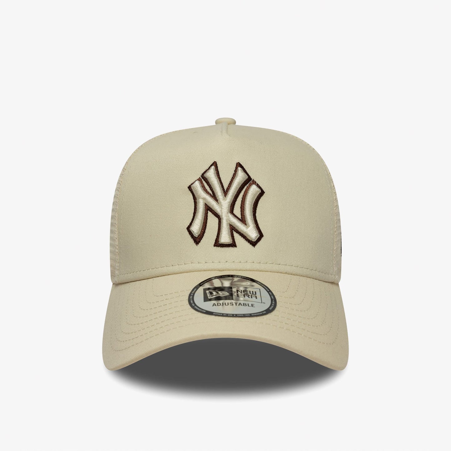 New Era Outline Ef Trucker Neyyan Unisex Bej Şapka