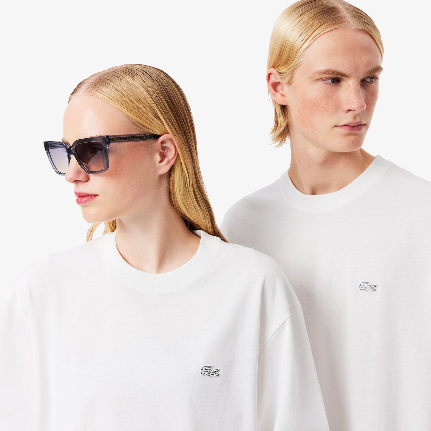 Lacoste Heavy Erkek Beyaz T-shirt
