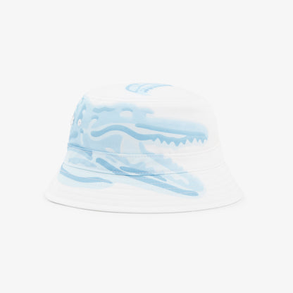 Lacoste Baskılı Unisex Beyaz Şapka