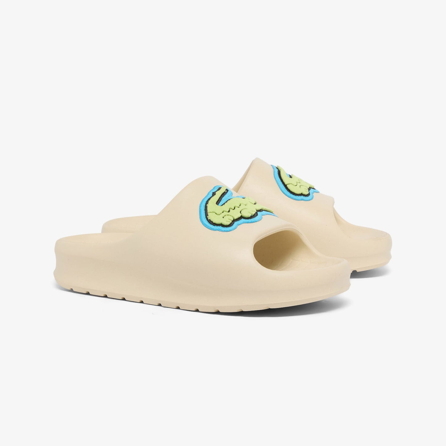 Lacoste Serve Slides 2.0 Kadın Bej Terlik