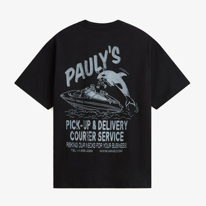 Vans Pauly's Delivery Ss Erkek Siyah T-shirt