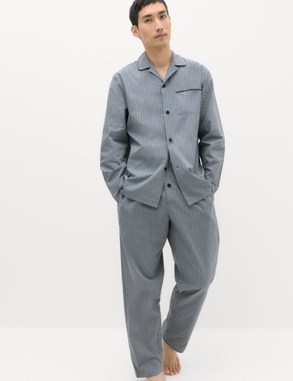 Klasik Çizgili Pijama Takımı