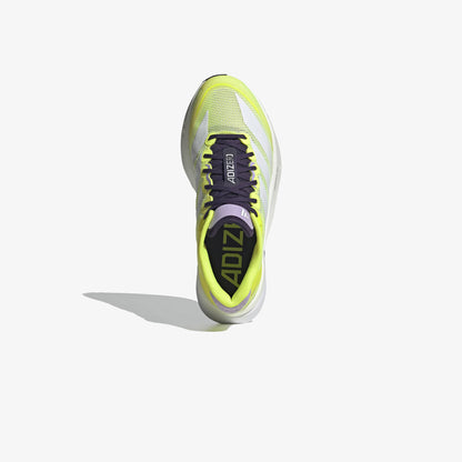 Adidas Adizero Boston 13 Kadın Sarı Koşu Ayakkabısı