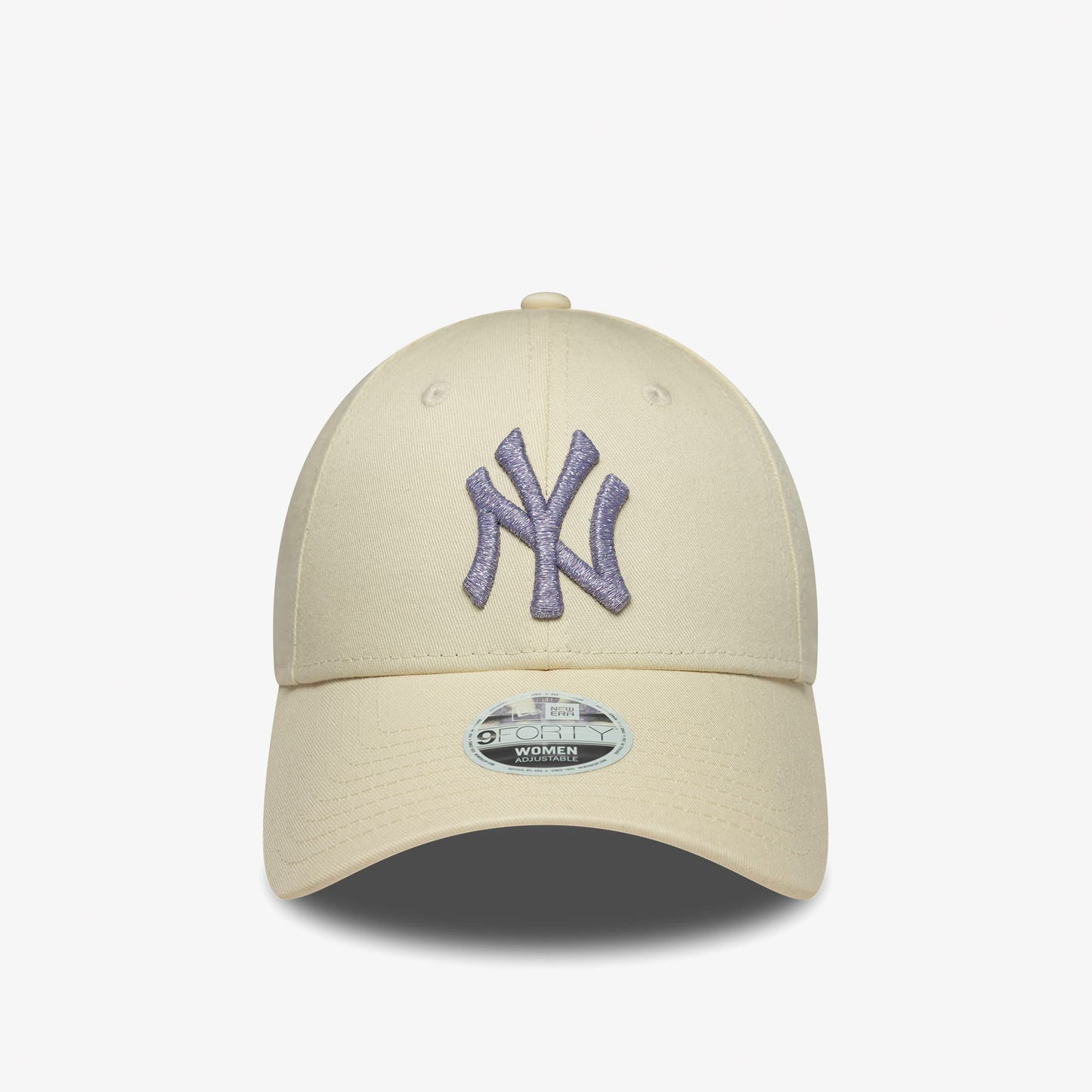 New Era Metallic Logo 9forty Neyyan Kadın Bej Şapka