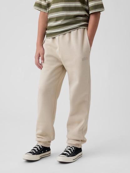 Ekru Vintagesoft Relaxed Logo Jogger Eşofman Altı