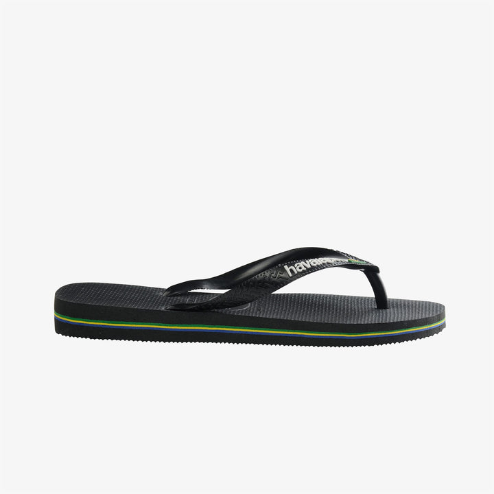 Havaianas Brasil Logo Erkek Siyah Terlik