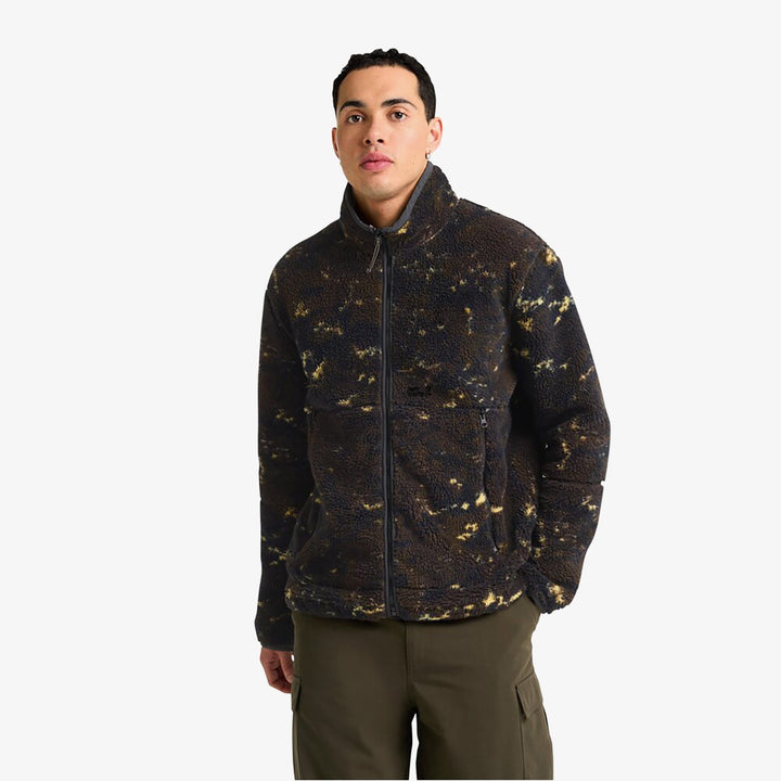 Jack Wolfskin Stone Lite Aop Erkek Kahverengi Ceket