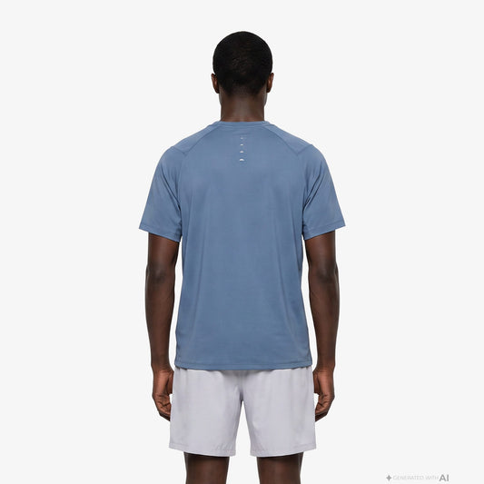 Anta Advanced Physical Testing Erkek Mavi T-shirt
