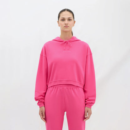 Les Benjamins Essential Kadın Pembe Hoodie