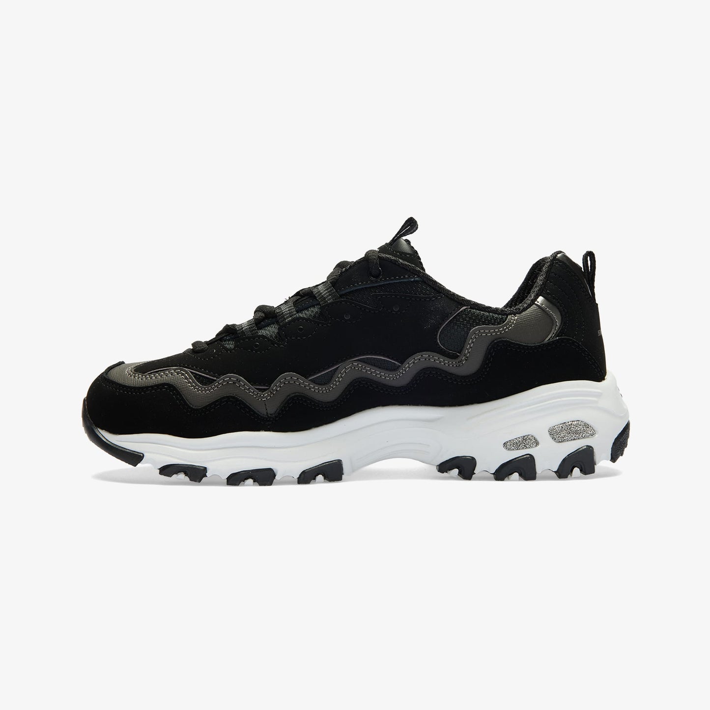 Skechers D'lites Kadın Siyah/beyaz Spor Ayakkabı