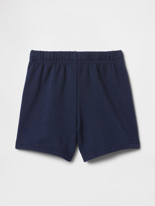 Lacivert Gap Logo Havlu Kumaş Relaxed Pull-on Şort