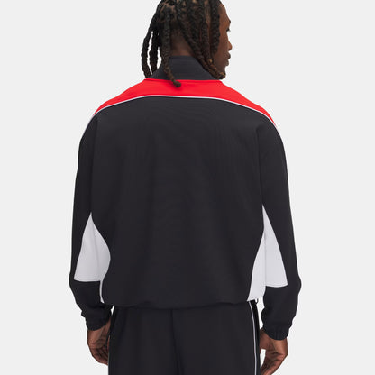 Under Armour Best Level Tricot Cb Erkek Siyah/kırmızı Ceket