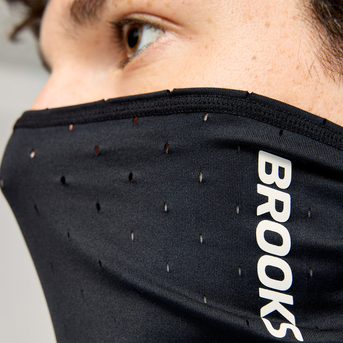 Brooks Dash Neck Gaiter Unisex Siyah Saç Bandı