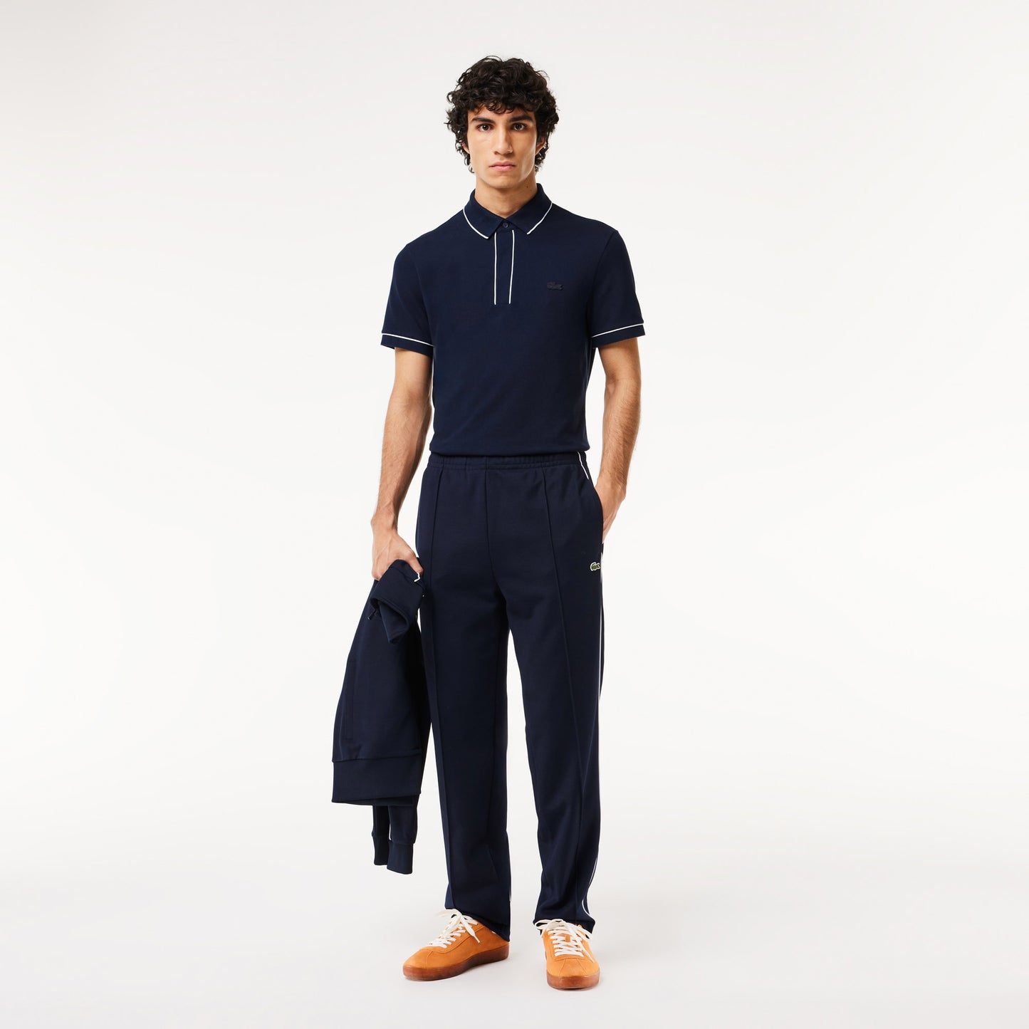 Lacoste Paris Erkek Regular Fit Organik Pamuk Lacivert Polo