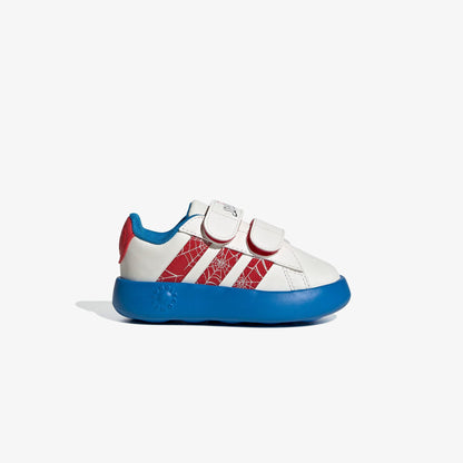 Adidas Grand Court Spider-man Cf I Bebek Beyaz Spor Ayakkabı
