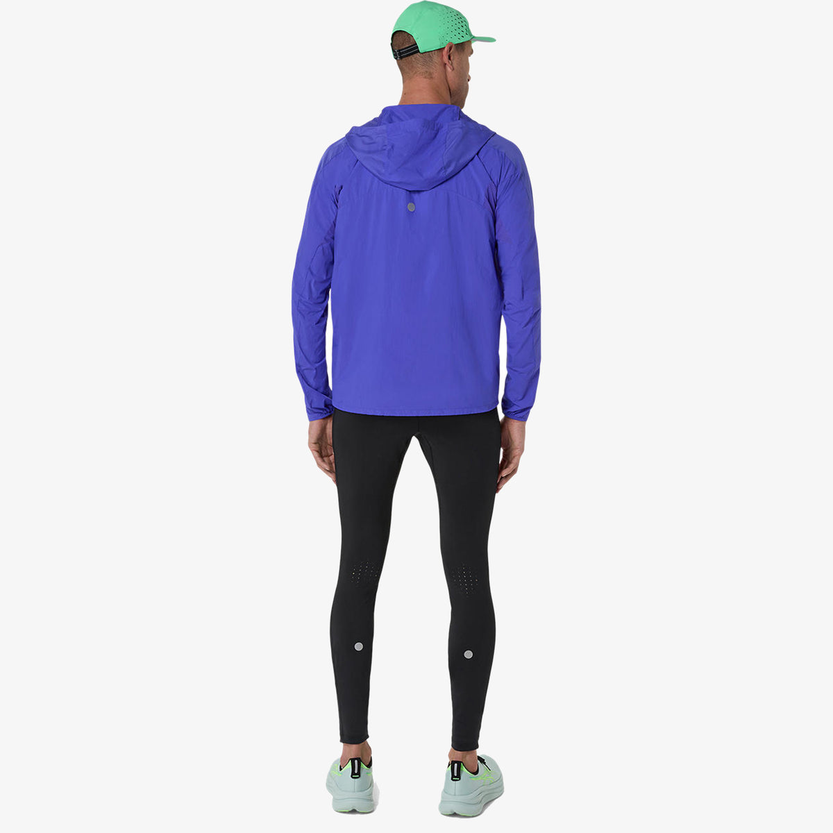 Asics Road Packable Erkek Lacivert Koşu Ceket