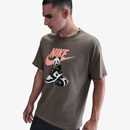 Nike Sportswear Panda Erkek Kahverengi T-shirt