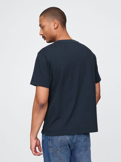 Lacivert Heavyweight Relaxed T-shirt