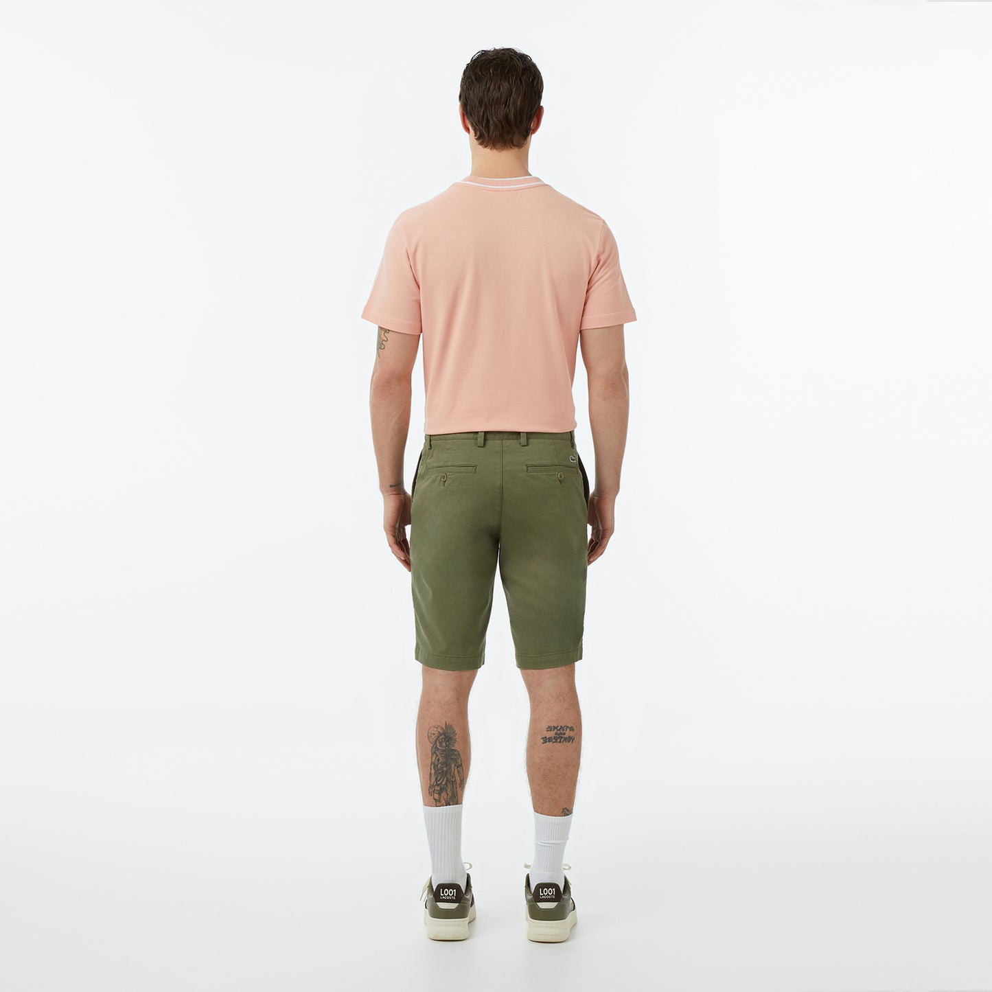 Lacoste Slim Fit Erkek Haki Şort
