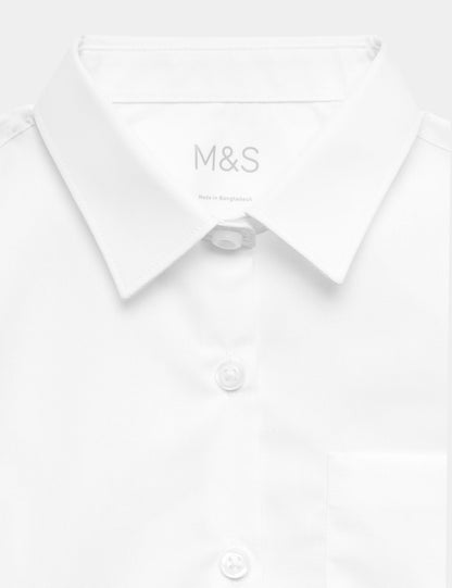 2'li Slim Fit Uzun Kollu Okul Gömleği (2-18 Yaş)