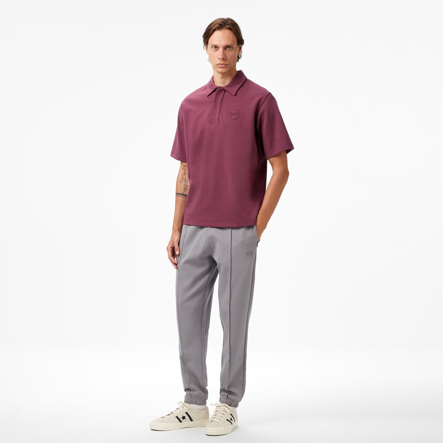 United4 Classic Erkek Bordo Polo