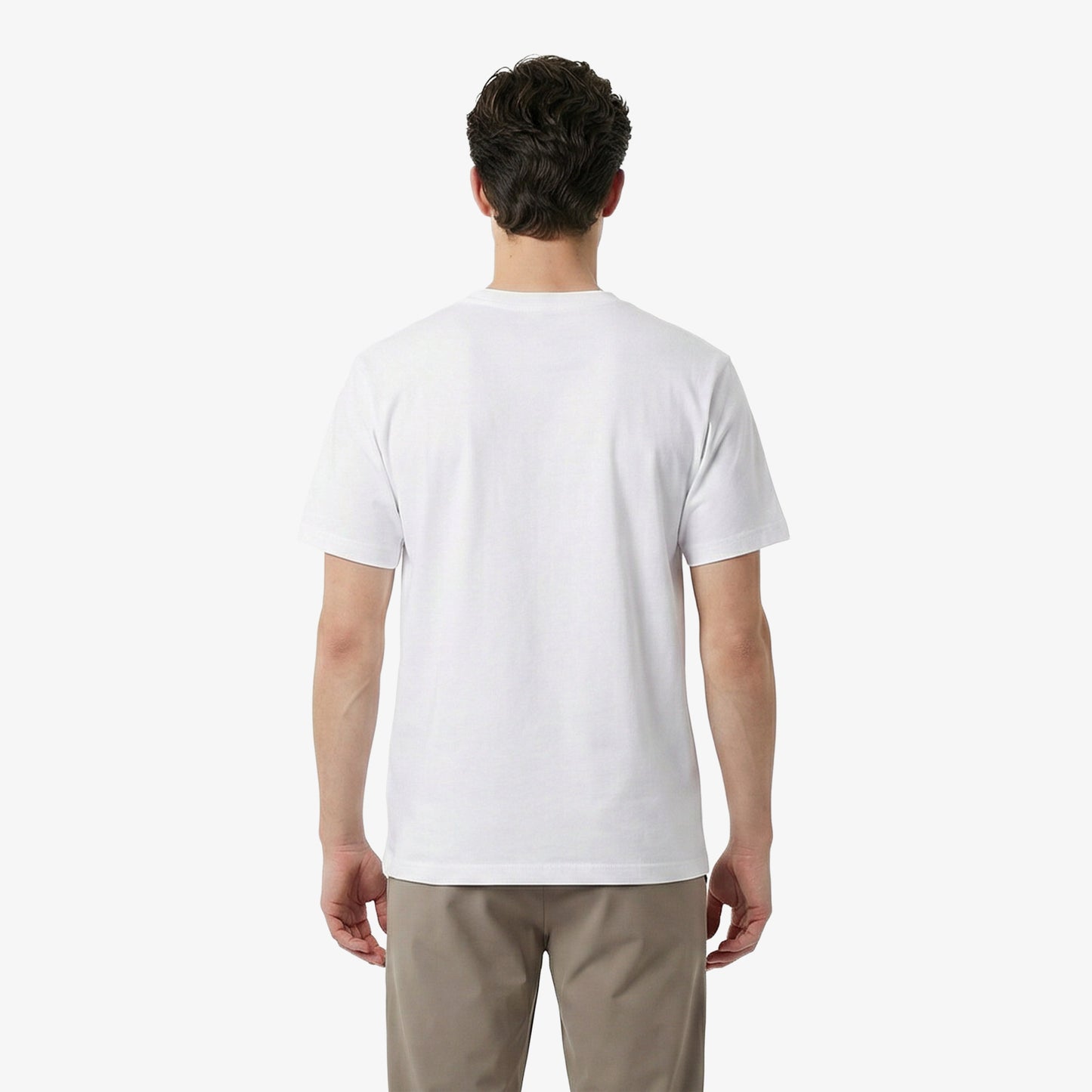 New Balance Pop Stand Erkek Beyaz T-shirt