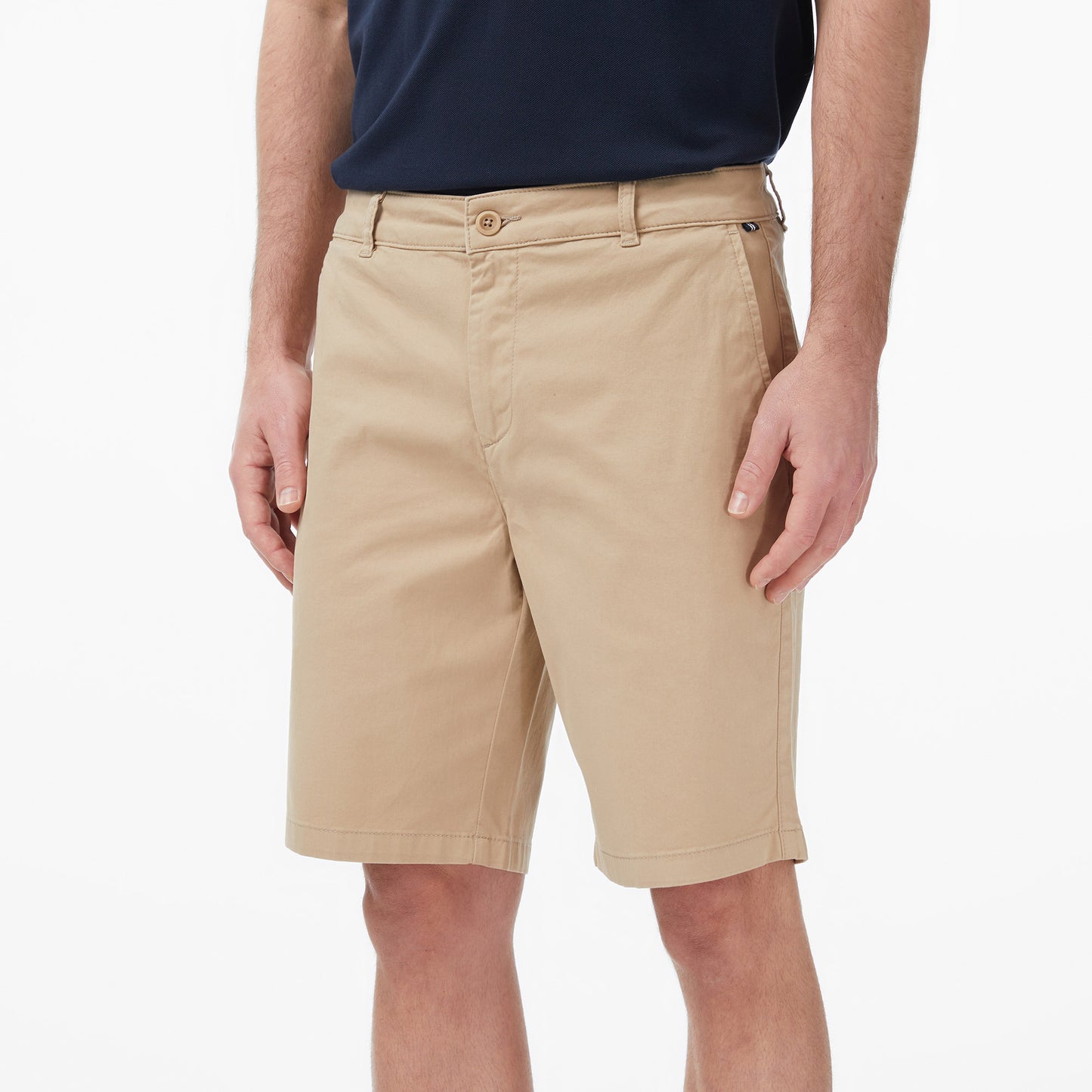 Nautica Erkek Bej Regular Fit Chino Şort