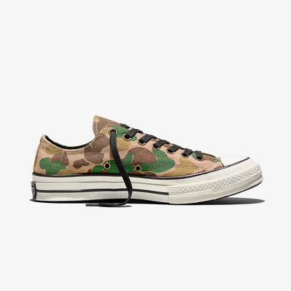 Converse Chuck 70 Unisex Desenli Yeşil Sneaker