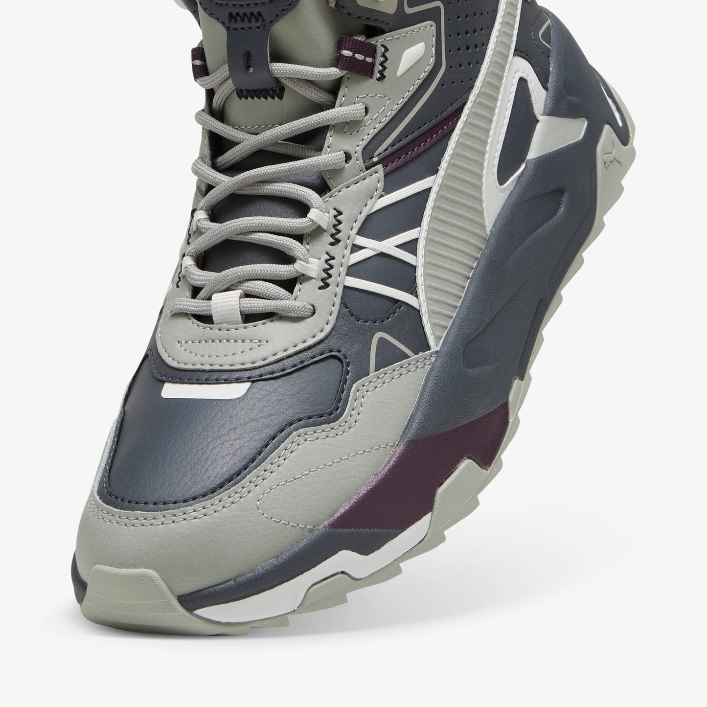 Puma Trinity Mid Hybrid Leather Erkek Sarı Spor Ayakkabı