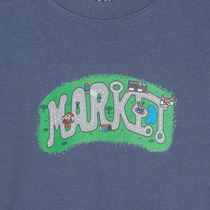 Market City Streets Çocuk Mavi T-shirt