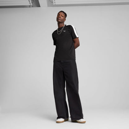 Puma T7 Erkek Siyah T-shirt